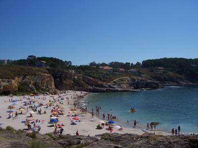 Apartamentos De Uso Turistico Fontina - Playa Montalvo - Sanxenx0 -Pontevedra Sanxenxo Exterior foto